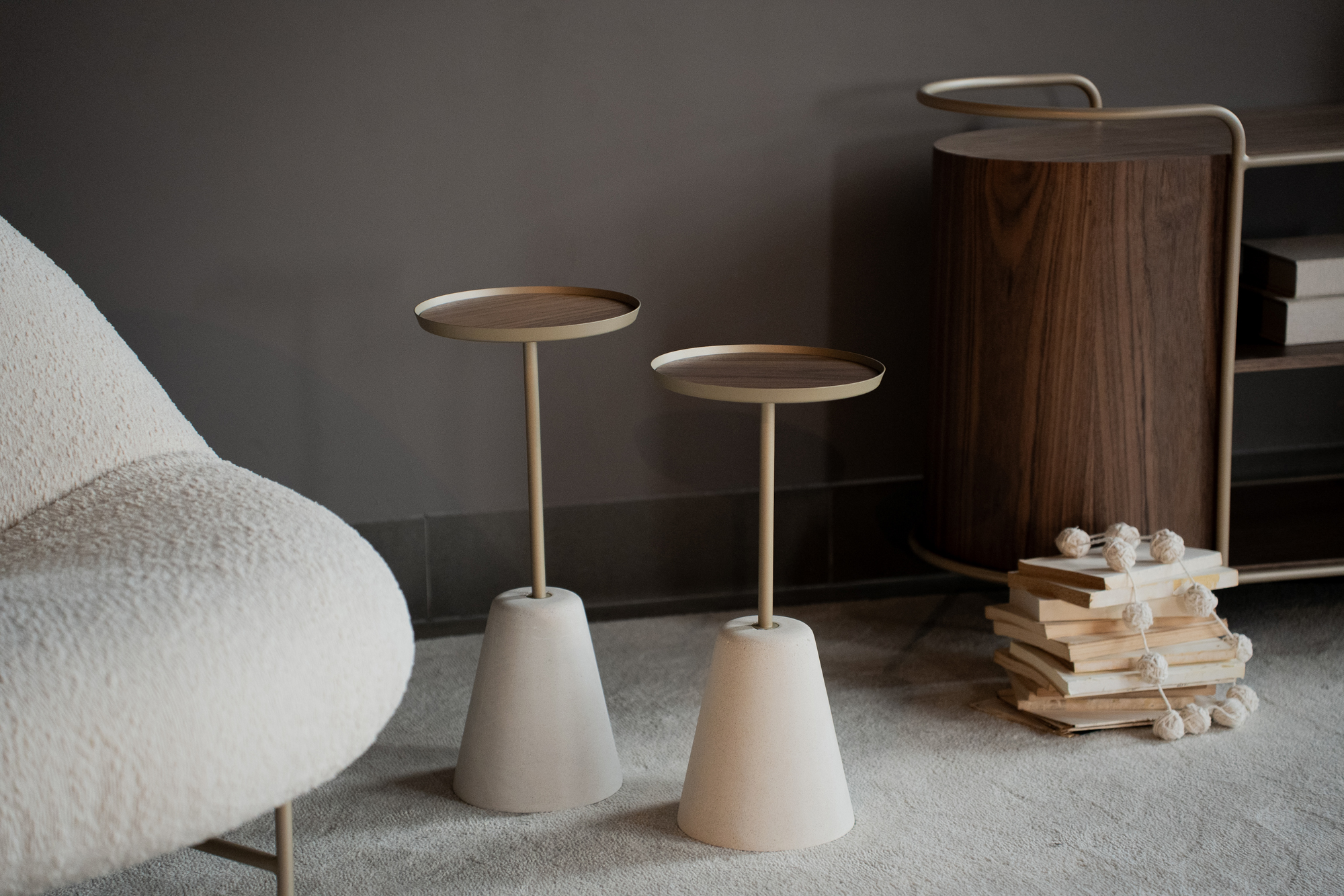 Mesa de Apoio Nordic Stone